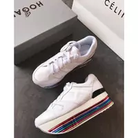 chaussures femmes hogan maxi h222 color white platform